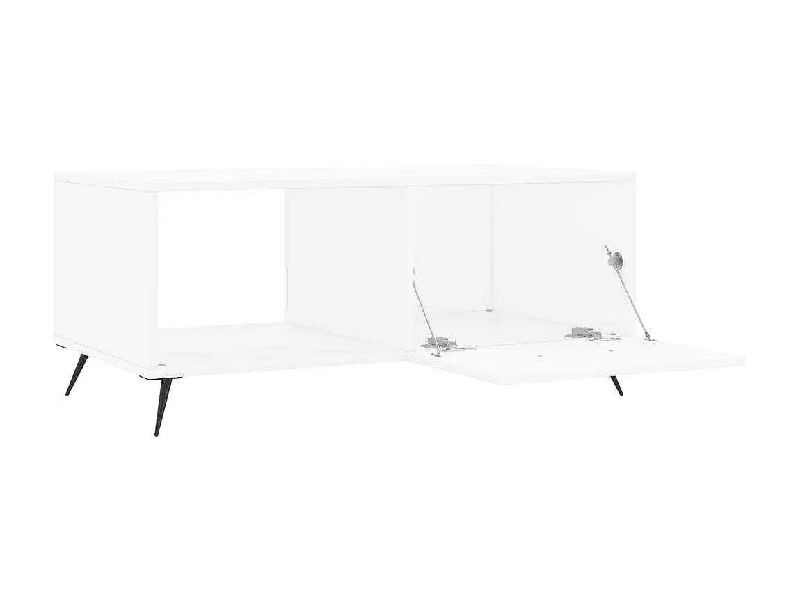 Couchtisch Beistelltisch Weiß 90x50x40 cm Holzwerkstoff -MN38906