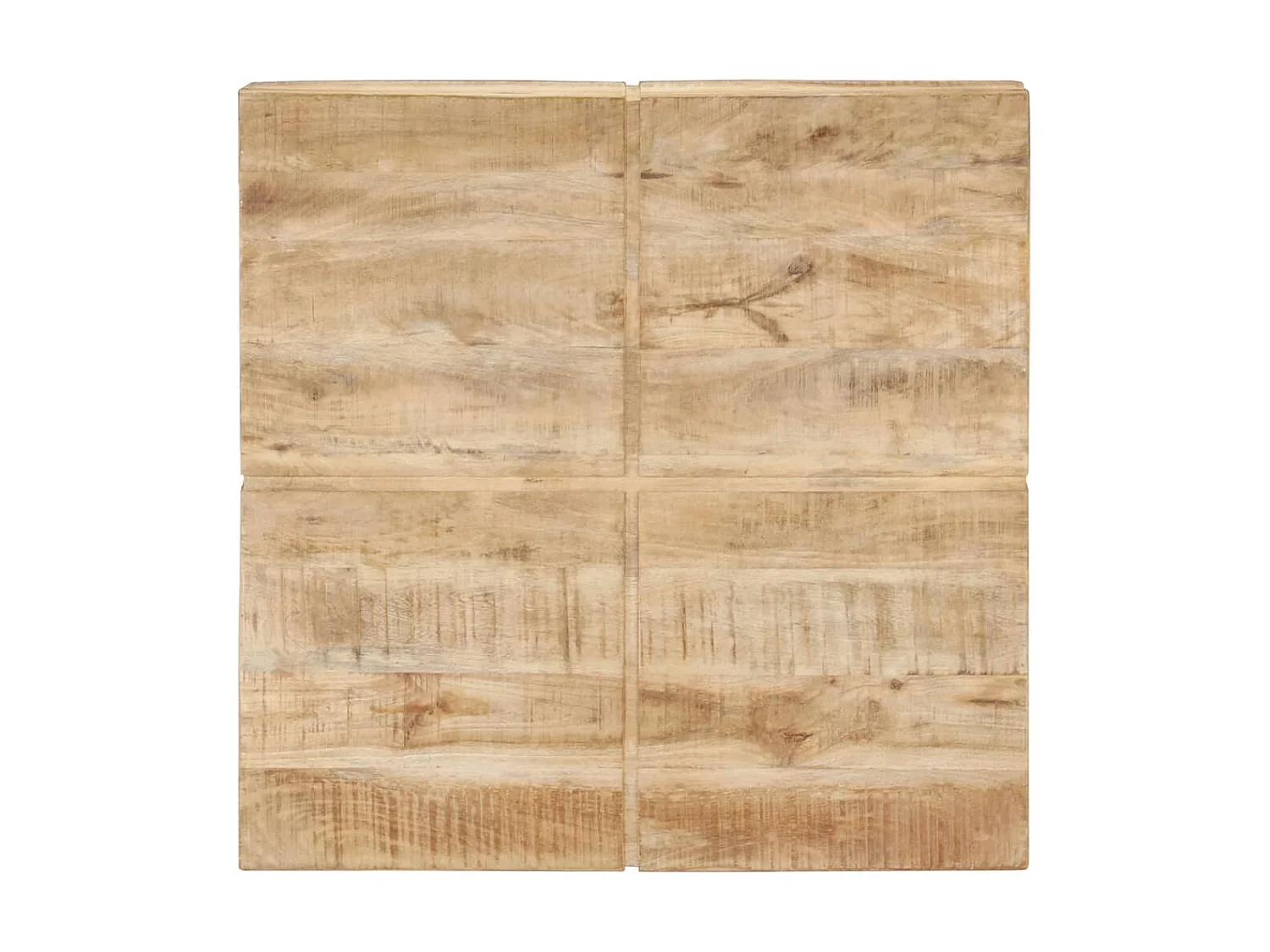 Couchtisch Beistelltisch 80x80x28 cm Massivholz Mango -MN80429