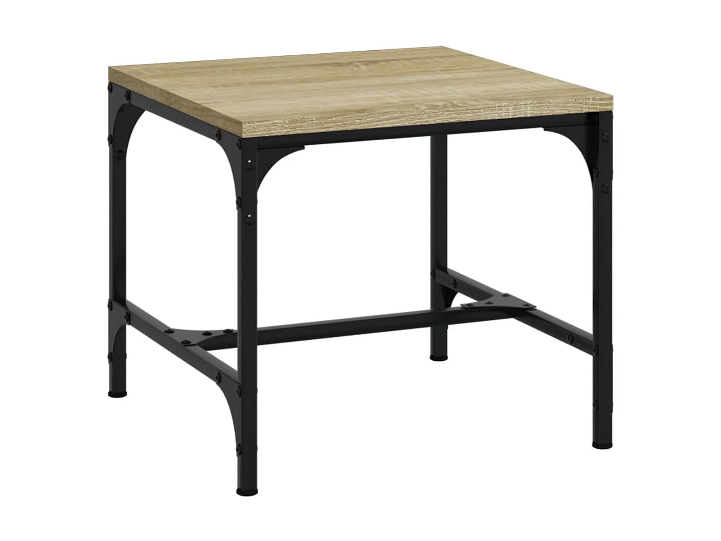 Couchtisch Beistelltisch Sonoma-Eiche 50x50x35 cm Holzwerkstoff -MN59660