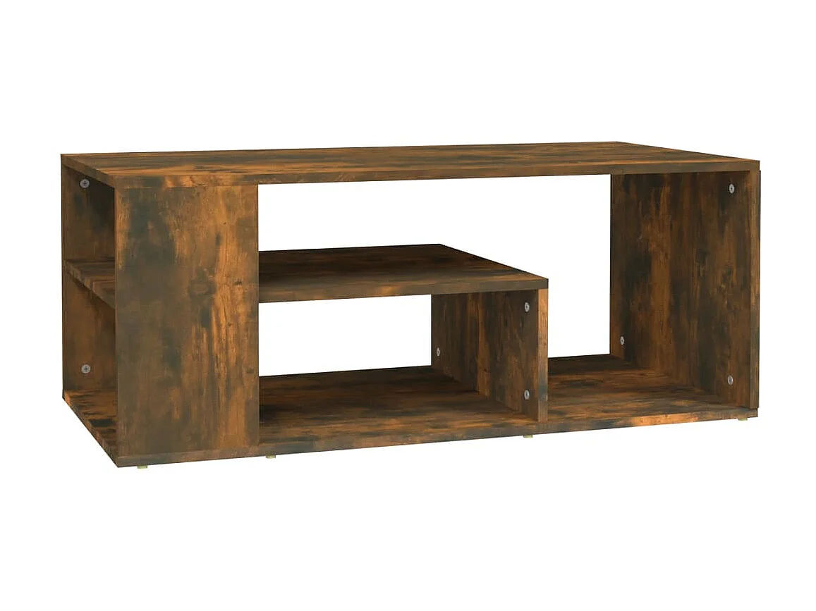 Couchtisch Beistelltisch Räuchereiche 100x50x40 cm Holzwerkstoff -MN60681