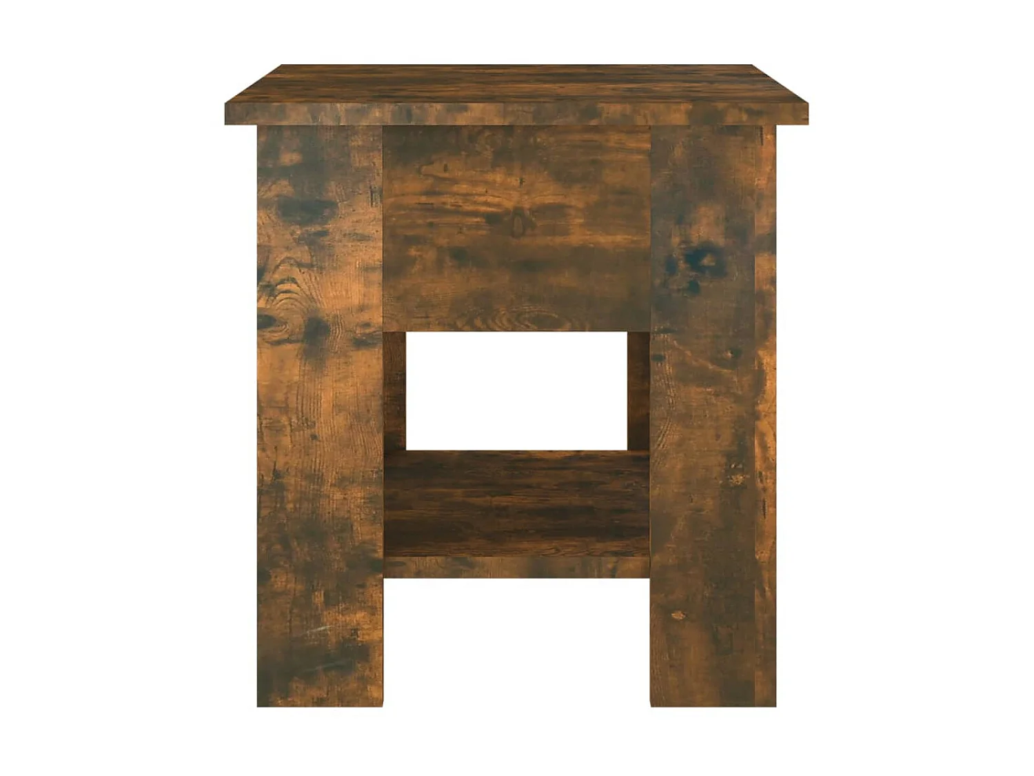 Couchtisch Beistelltisch Räuchereiche 40x40x42 cm Holzwerkstoff -MN19138