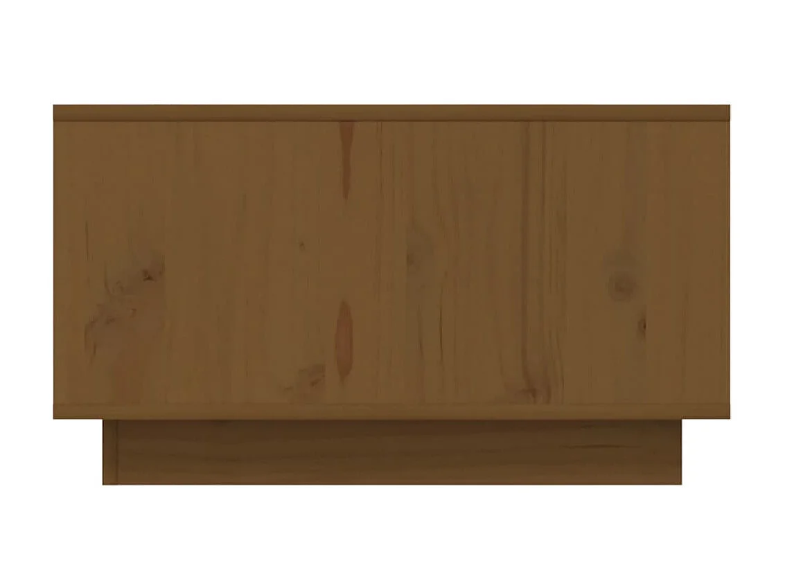 Couchtisch Beistelltisch Honigbraun 55x56x32 cm Massivholz Kiefer -MN41562