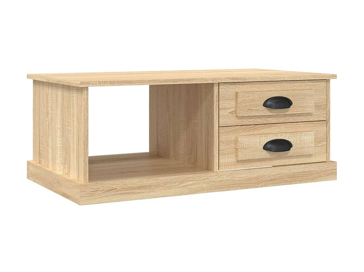 Couchtisch Beistelltisch Sonoma-Eiche 90x50x35 cm Holzwerkstoff -MN94361