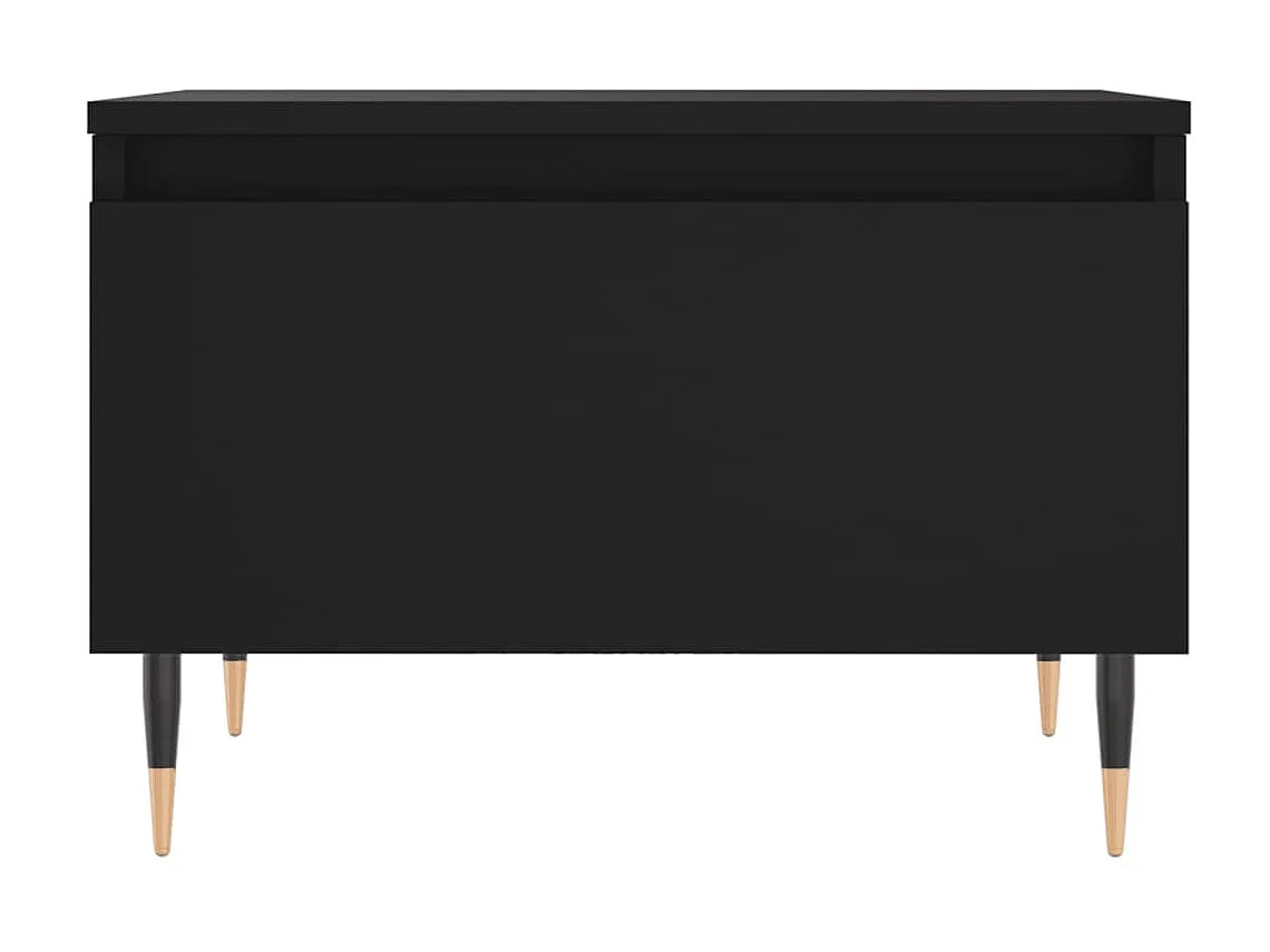 2er-Set Couchtische Beistelltisch Schwarz 50x46x35 cm Holzwerkstoff -MN66453