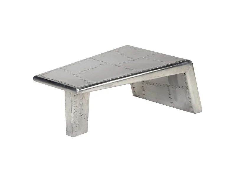 Aviator Couchtisch,Beistelltisch Aluminium Vintage Flugzeug Stil -MN70060