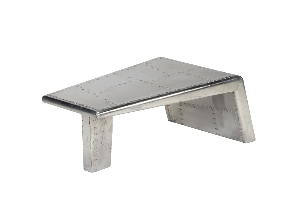 Aviator Couchtisch,Beistelltisch Aluminium Vintage Flugzeug Stil -MN70060