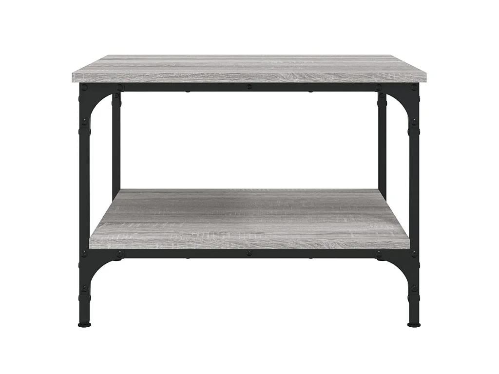 Couchtisch Beistelltisch Grau Sonoma 55x55x40 cm Holzwerkstoff -MN54259