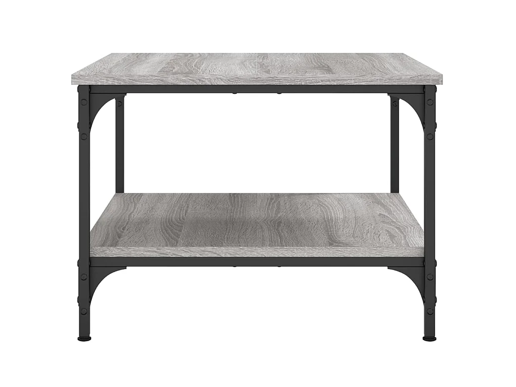 Couchtisch Beistelltisch Grau Sonoma 55x55x40 cm Holzwerkstoff -MN54259