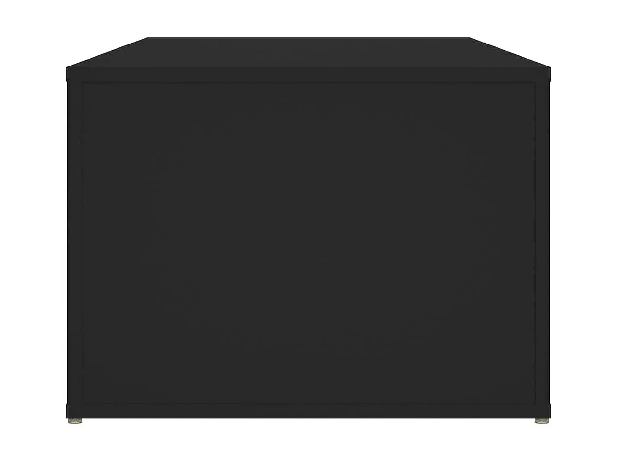 Couchtisch Beistelltisch Schwarz 100x50x36 cm Holzwerkstoff -MN23174