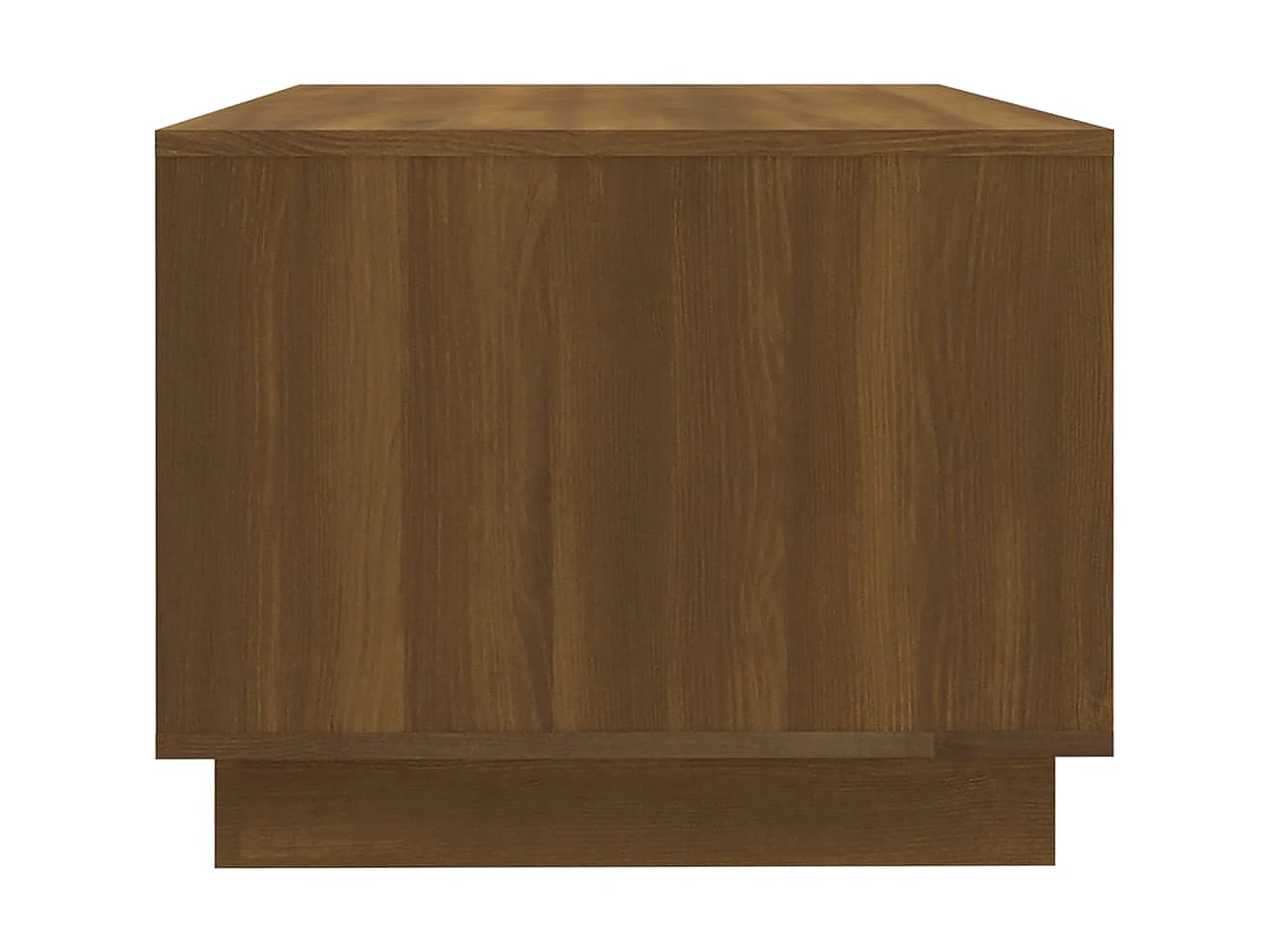 Couchtisch Braun Beistelltisch Eichen-Optik 102x55x43 cm Holzwerkstoff -MN62458