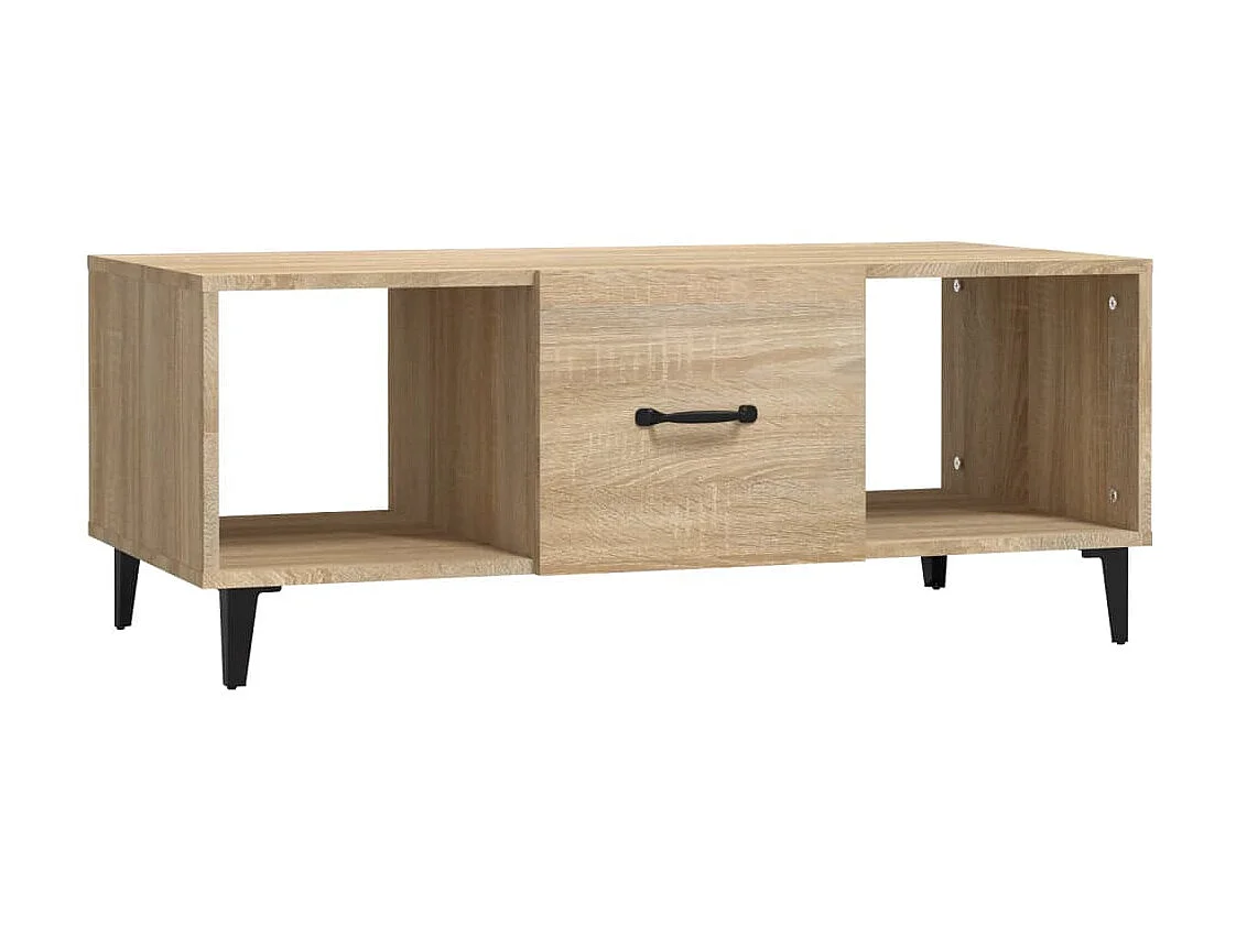 Couchtisch Beistelltisch Sonoma-Eiche 102x50x40 cm Holzwerkstoff -MN60110