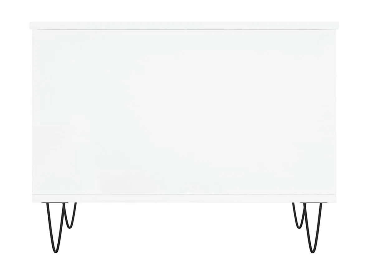 Couchtisch Beistelltisch Weiß 60x44,5x45 cm Holzwerkstoff -MN30368