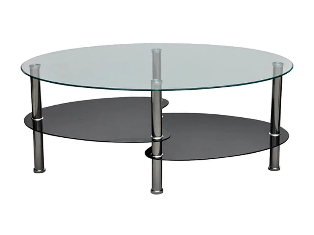 Couchtisch Beistelltisch im exklusivem Design Schwarz -MN69084