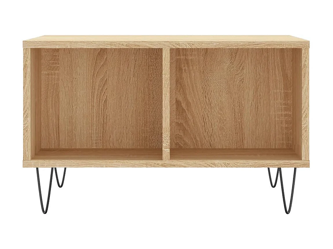 Couchtisch Beistelltisch Sonoma-Eiche 60x50x36,5 cm Holzwerkstoff -MN90672