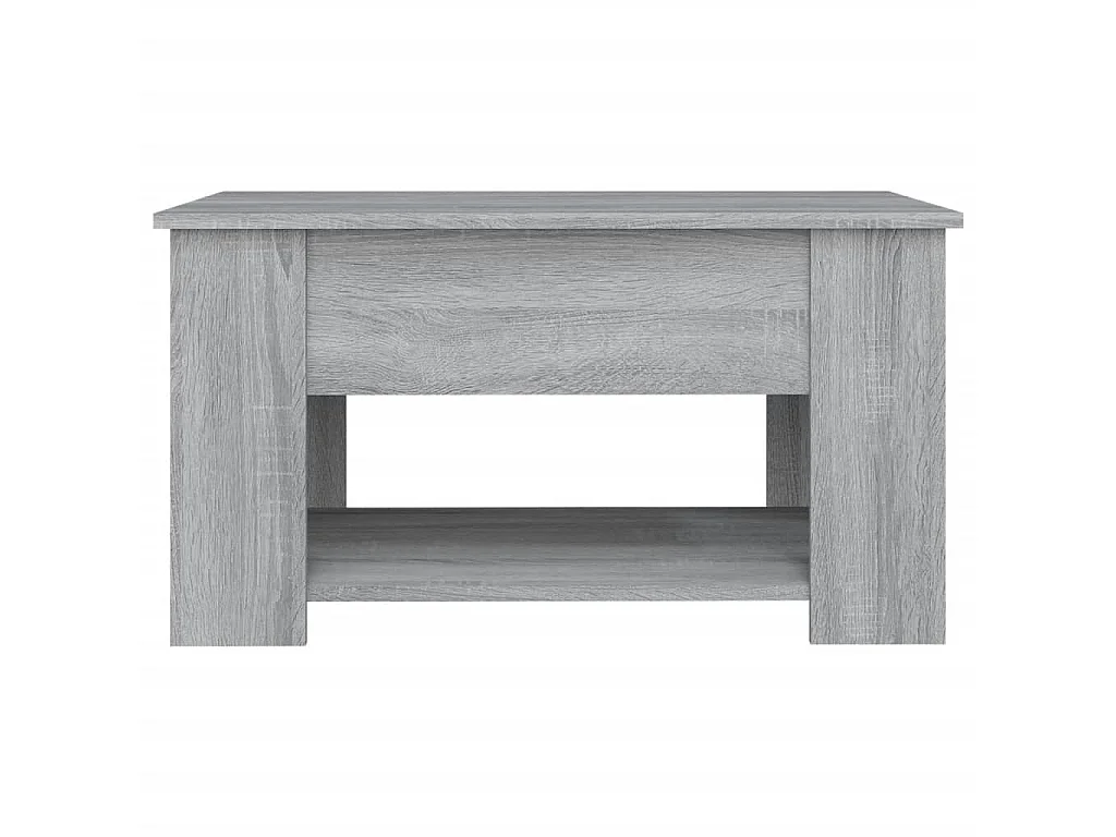 Couchtisch Beistelltisch Grau Sonoma 79x49x41 cm Holzwerkstoff -MN26381