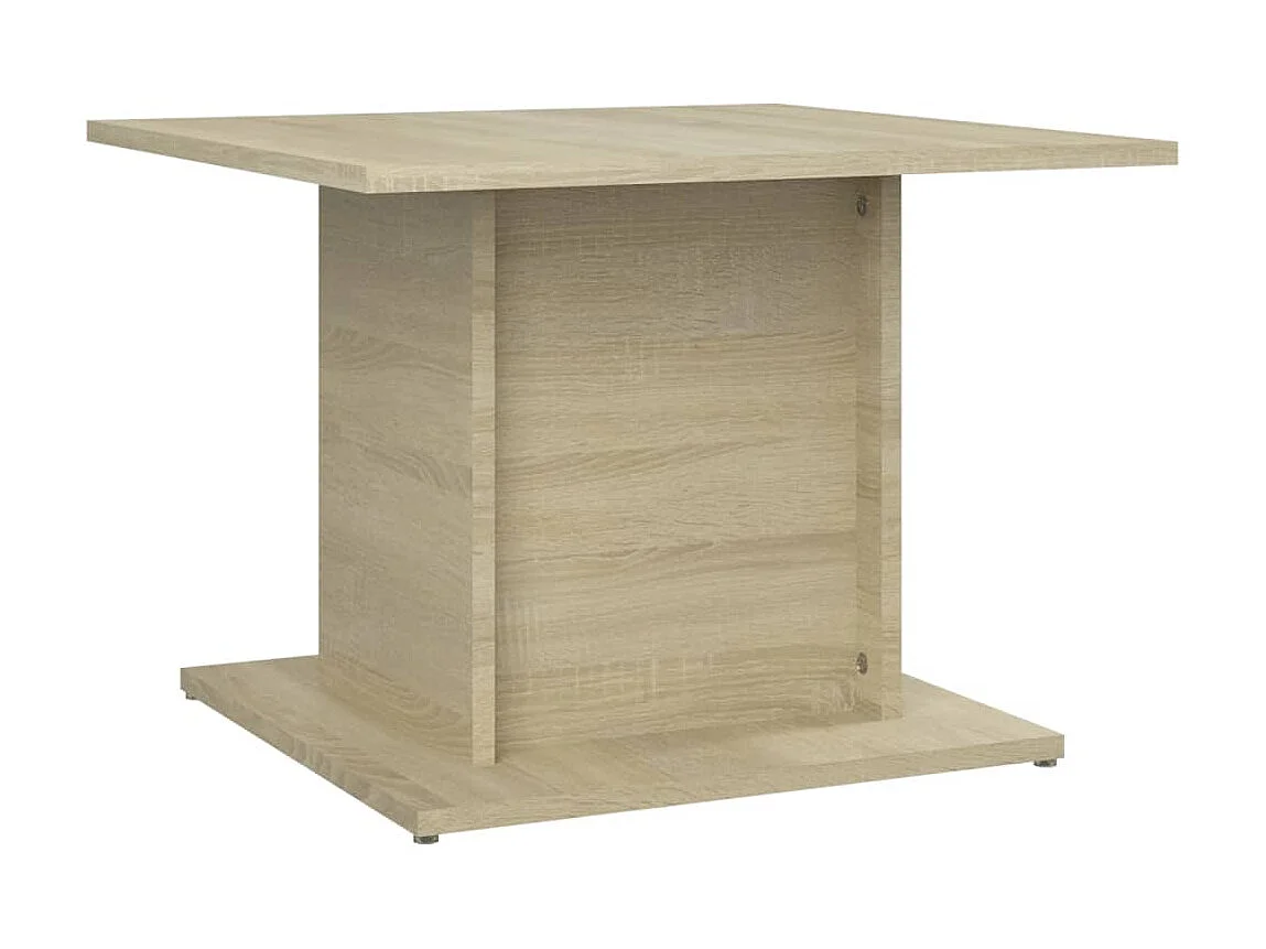 Couchtisch Beistelltisch Sonoma-Eiche 55,5x55,5x40 cm Holzwerkstoff -MN49118