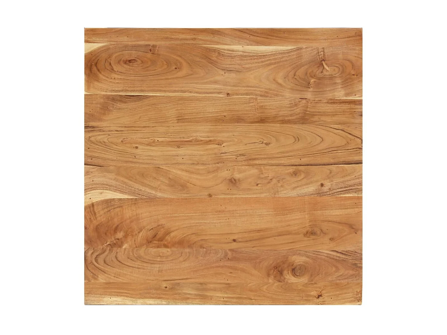 Couchtisch Beistelltisch 80x80x40 cm Massivholz Akazie -MN40985