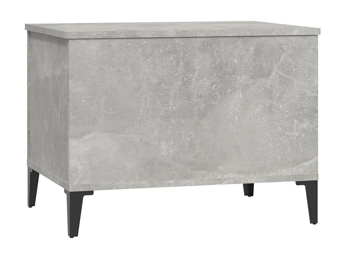 Couchtisch Beistelltisch Betongrau 60x44,5x45 cm Holzwerkstoff -MN90164