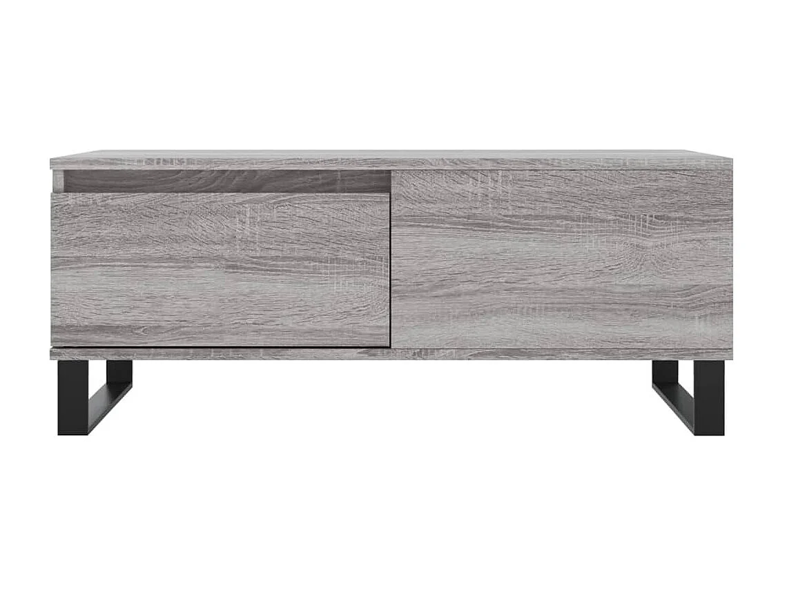 Couchtisch Beistelltisch Grau Sonoma 90x50x36,5 cm Holzwerkstoff -MN55710