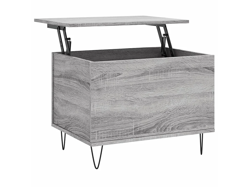 Couchtisch Beistelltisch Grau Sonoma 60x44,5x45 cm Holzwerkstoff -MN78371