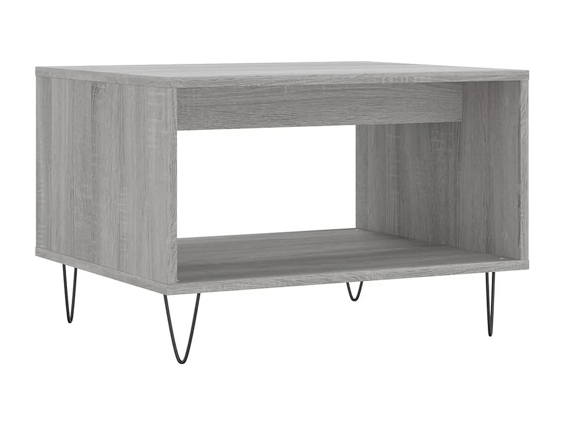 Couchtisch Beistelltisch Grau Sonoma 60x50x40 cm Holzwerkstoff -MN11842