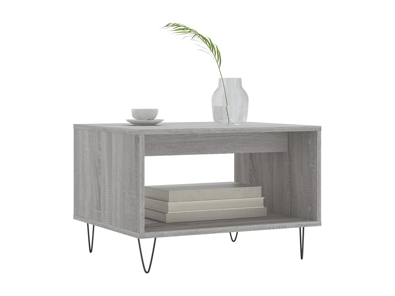 Couchtisch Beistelltisch Grau Sonoma 60x50x40 cm Holzwerkstoff -MN11842