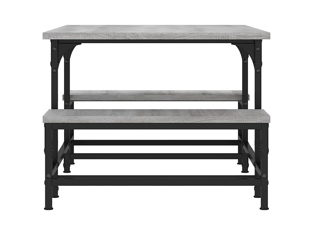 Couchtisch Beistelltisch Grau Sonoma 100x50,5x40 cm Holzwerkstoff -MN49561