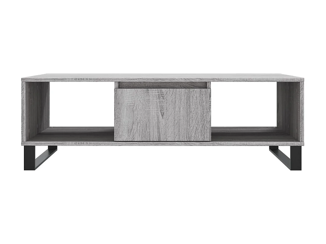 Couchtisch Beistelltisch Grau Sonoma 104x60x35 cm Holzwerkstoff -MN70604