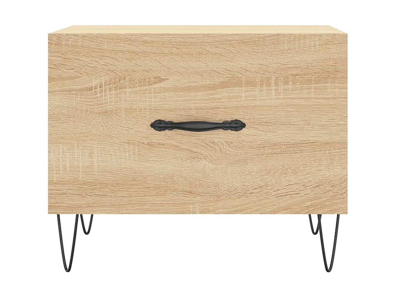 2er-Set Couchtische Beistelltisch Sonoma-Eiche 50x50x40 cm Holzwerkstoff -MN29627