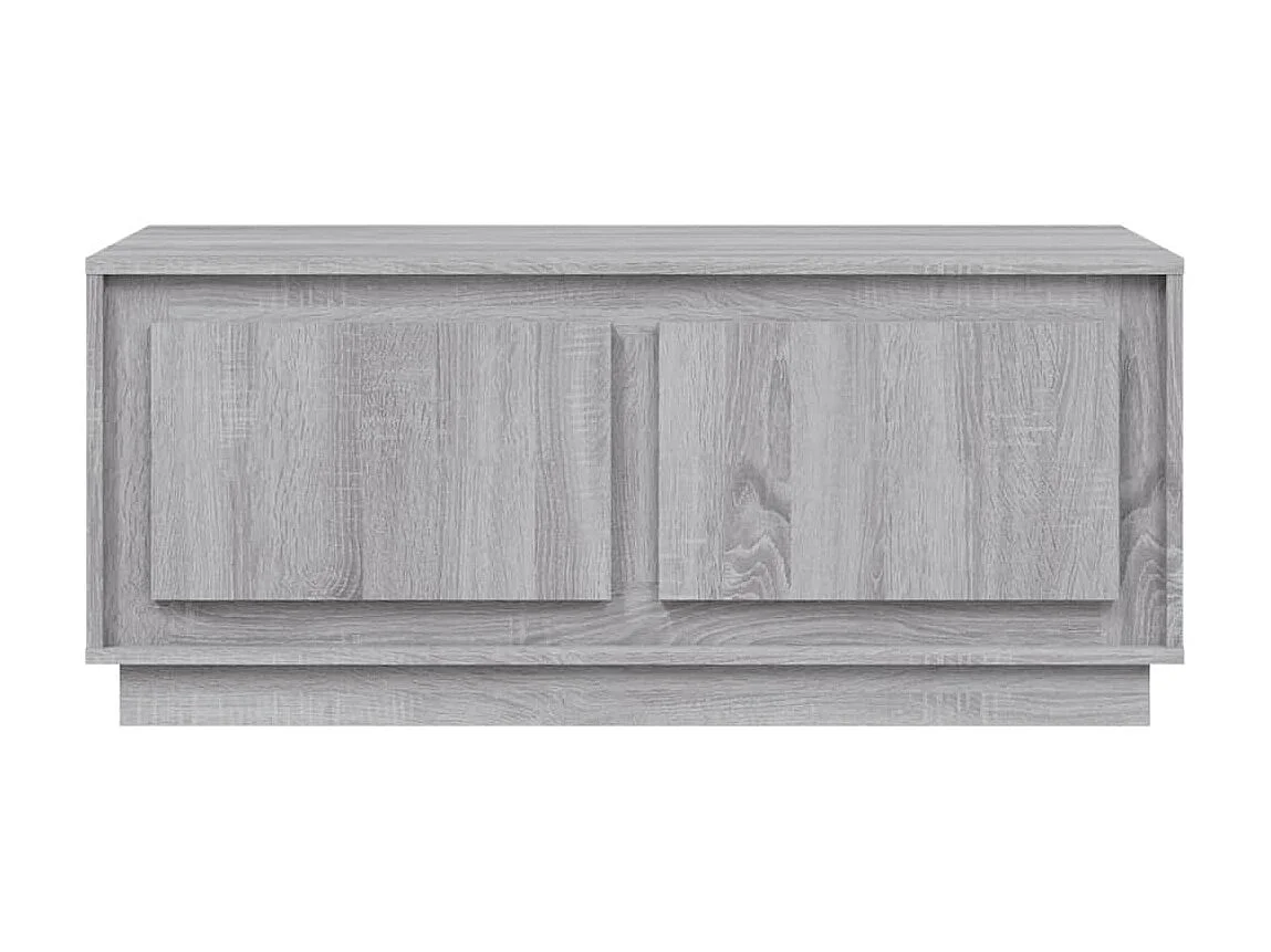 Couchtisch Beistelltisch Grau Sonoma 102x50x44 cm Holzwerkstoff -MN10986