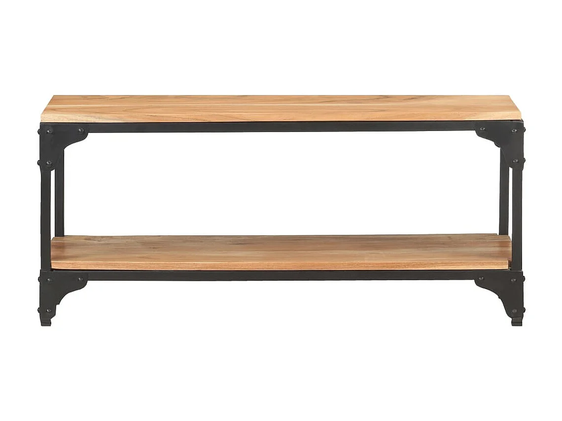 Couchtisch Beistelltisch 90x30x40 cm Massivholz Akazie -MN32181