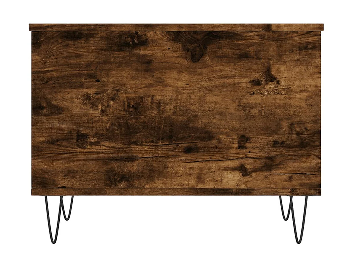 Couchtisch Beistelltisch Räuchereiche 60x44,5x45 cm Holzwerkstoff -MN17412