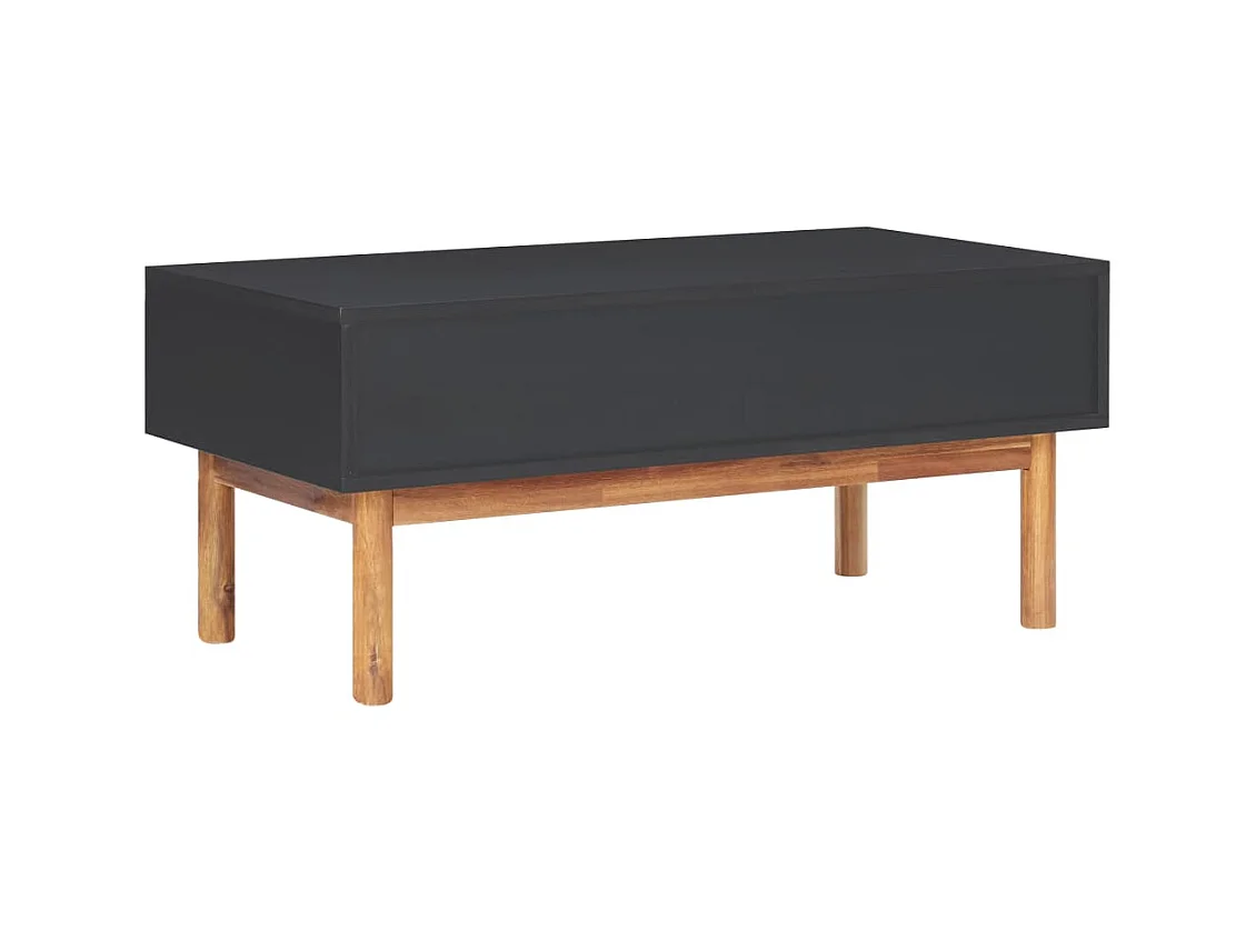 Couchtisch Beistelltisch 90x50x40 cm Akazie Massivholz und MDF -MN69751