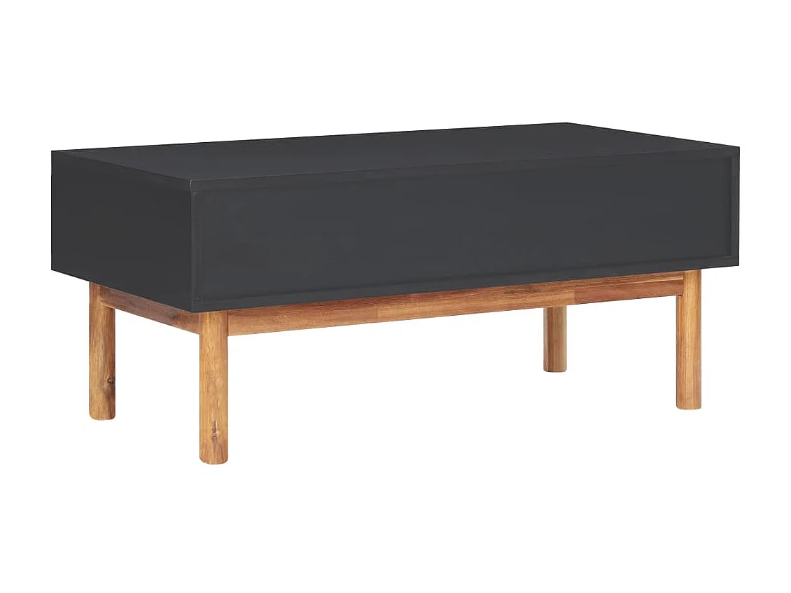 Couchtisch Beistelltisch 90x50x40 cm Akazie Massivholz und MDF -MN69751