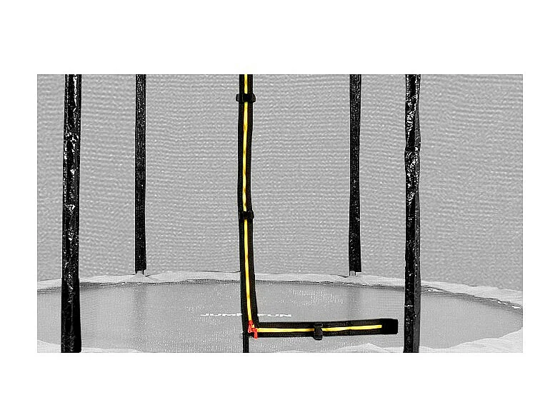 Filet de sécurité extérieur Universel pour trampoline - avec bouchons hauts de perches : ø 13Ft, 12 Perches