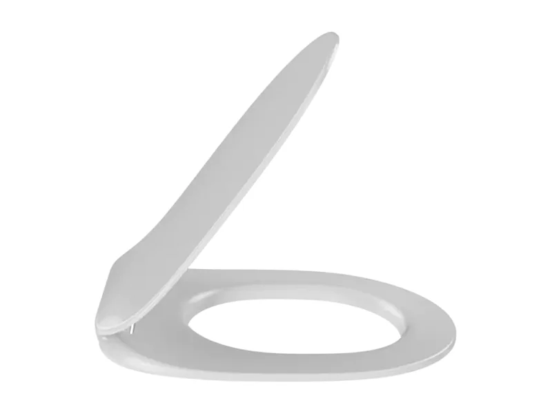 Abattant WC extra-plat JACOB DELAFON Cléo 1889 à descente progressive et déclipsable blanc