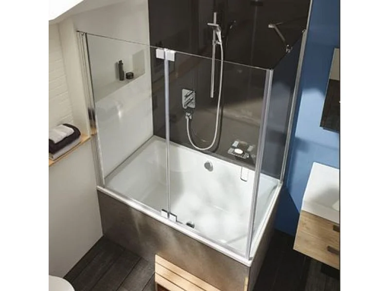 Baignoire bain douche JACOB DELAFON Capsule compacte et profonde 140 x 90 cm