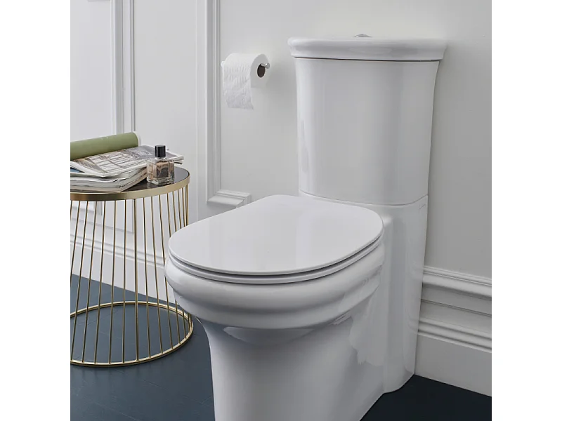 Pack WC au sol sans bride JACOB DELAFON Cléo 1889 + réservoir + abattant