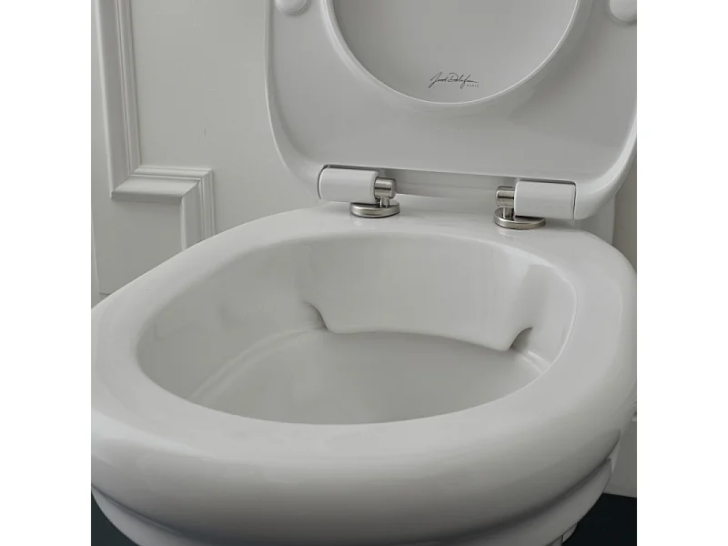 Pack WC au sol sans bride JACOB DELAFON Cléo 1889 + réservoir + abattant