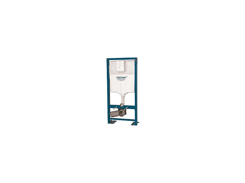Pack WC suspendu sans bride VILLEROY ET BOCH Avento + abattant + bâti-support autoportant + plaque blanche
