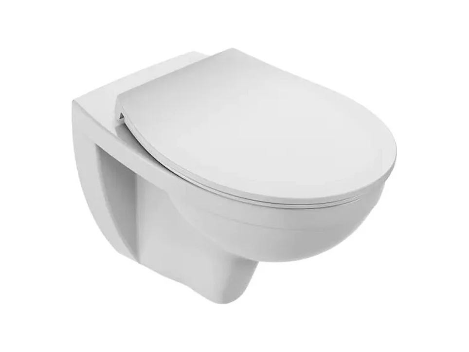 WC suspendu sans bride JACOB DELAFON Patio + abattant extra plat