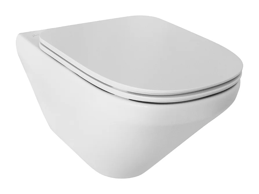 WC suspendu sans bride JACOB DELAFON Modern Life +  abattant extra-plat