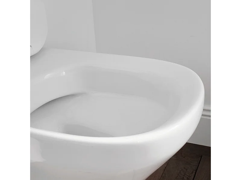 Cuvette WC suspendu sans bride JACOB DELAFON Modern Life avec abattant frein de chute et déclipsable