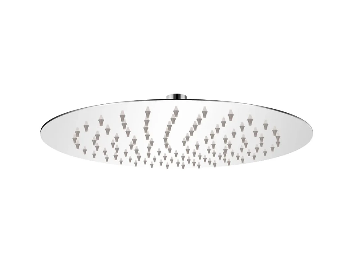 Tête de douche plongeante ronde en acier inoxydable 25 cm WVGQ8121