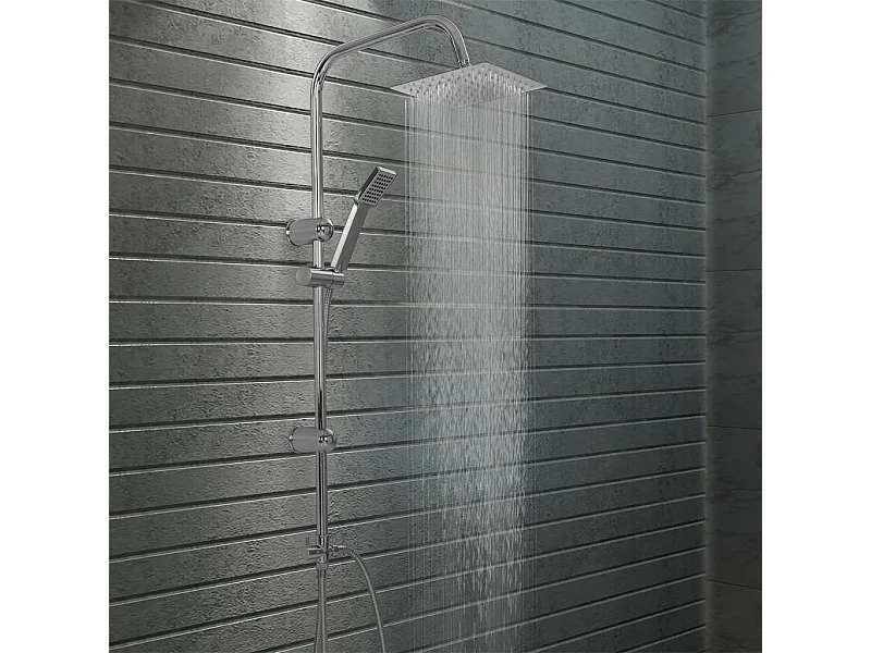 Kit de ducha combinado con ducha de mano acero inoxidable ES240136