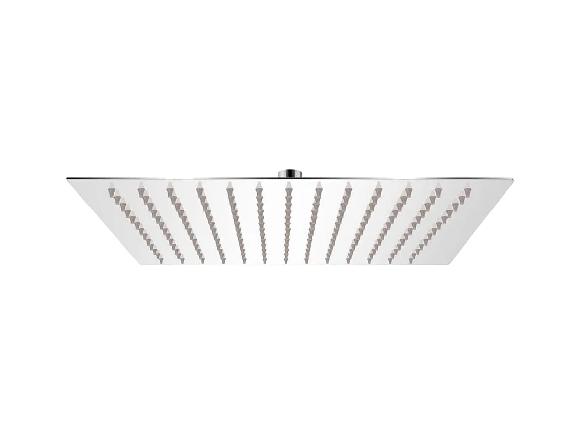 Tête de douche plongeante carrée en acier inoxydable 30x30 cm WVGQ5256