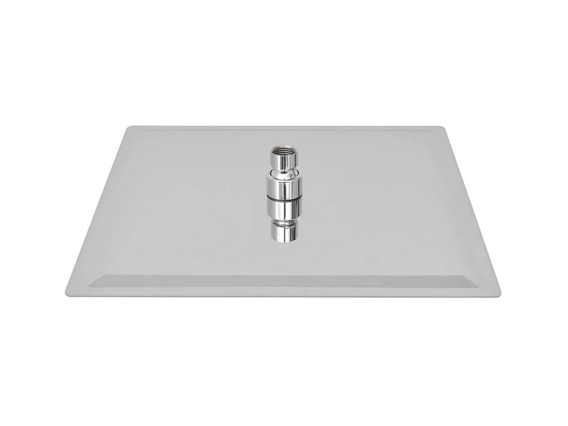 Cabezal de ducha cuadrado efecto lluvia acero inoxidable 30x30 ES894850