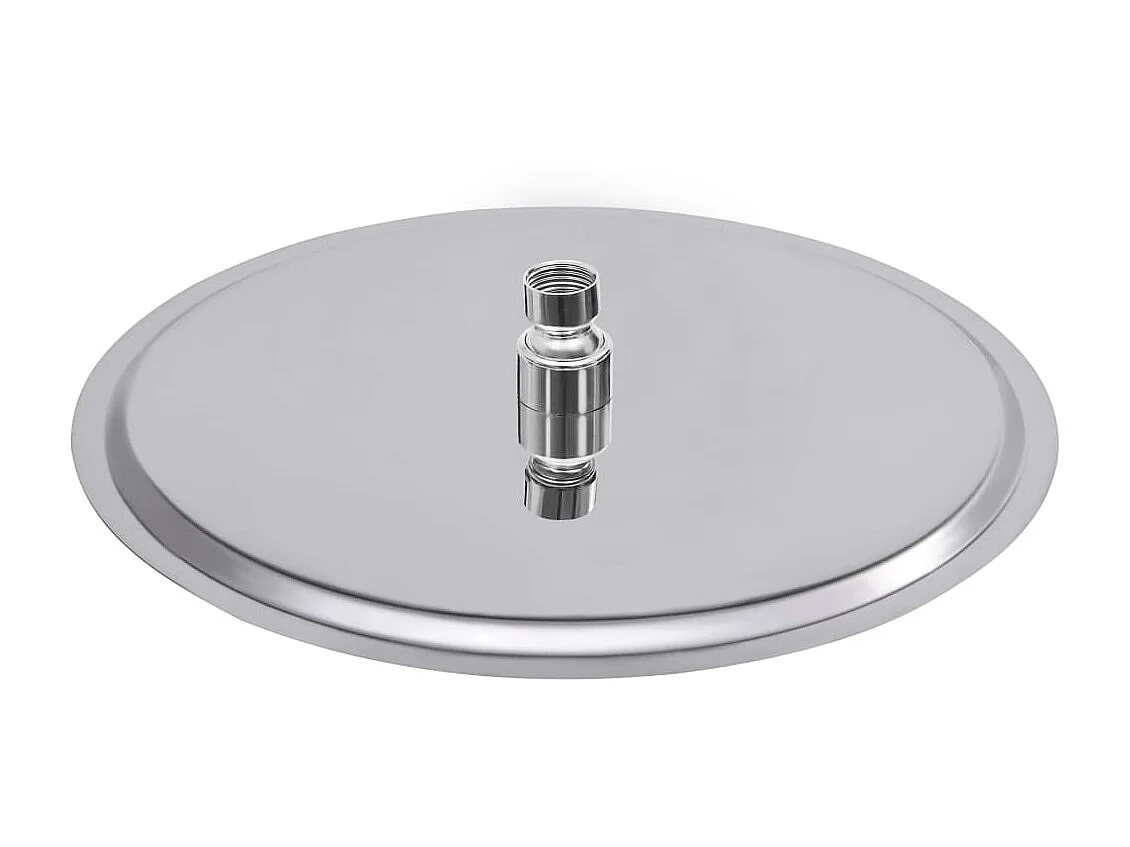 Cabeça de chuveiro redonda em aço inoxidável 304 30 cm PT528887