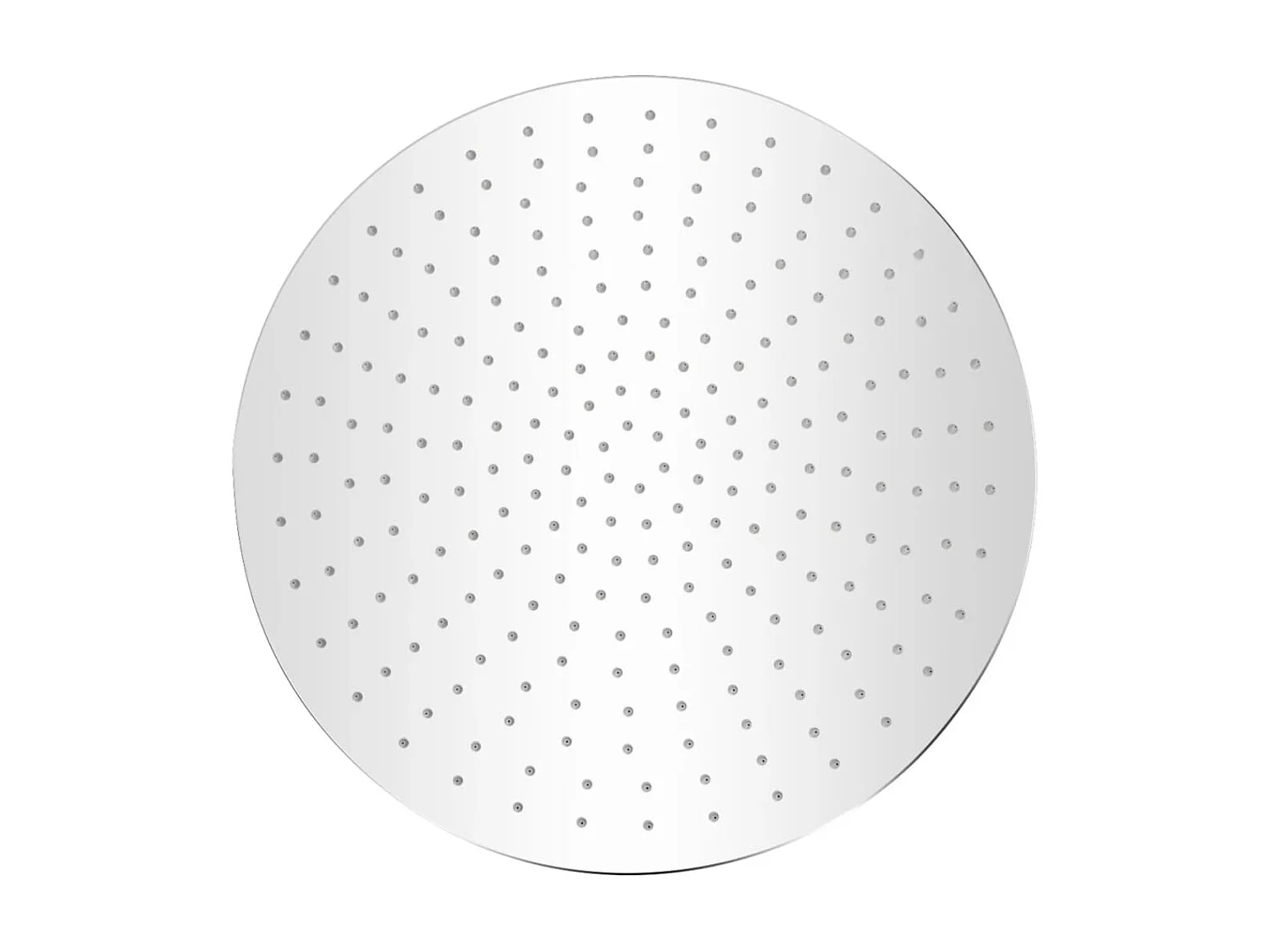 Pomme de douche plongeante 2 pcs Acier inoxydable Ø 40 cm  WVGQ5026