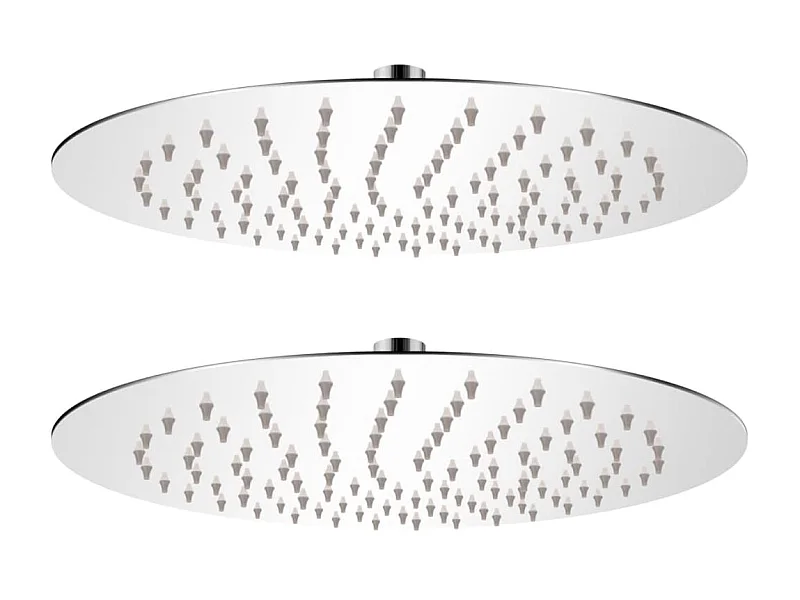 Cabeças de chuveiro 2 pcs aço inoxidável Ø 25 cm PT273925